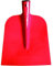 HaWe Holsteiner Schaufel BRD Größe 2, rot, 27 x 25 x 5 cm