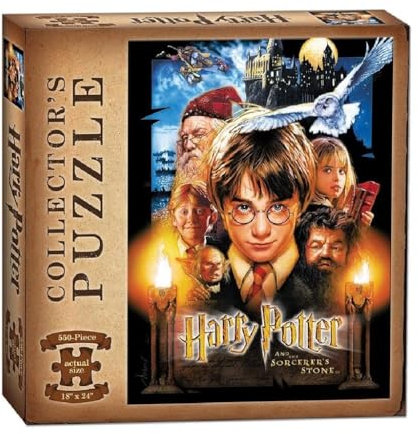 USAopoly TOP-PZ016 Harry Potter and The Sorcerer's Stone 550 Piece Puzzle, Multicoloured