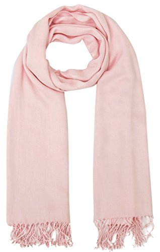World of Shawls Supermjuk pashminasjal sjal halsduk, Babyrosa,