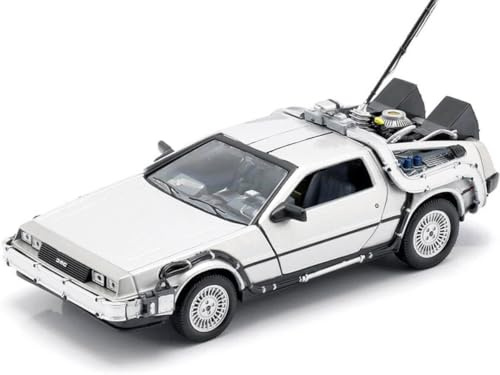 Welly de Lorean Dmc Delorean Back to Future i 1 Teil ZurÜck in Die Zukunft 1/24 Modellauto Modell Auto