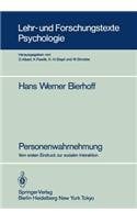 Personenwahrnehmung. Vom ersten Eindruck zur sozialen Interaktion