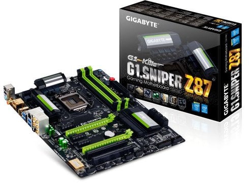 Gigabyte G1.Sniper Z87 Motherboard (Sockel 1150, Z87 Express, DDR3, S-ATA 600, ATX)