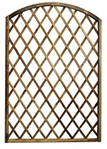 Panneau treillis jardin Lasa En bois imprégné arc 90x H180cm 1pz