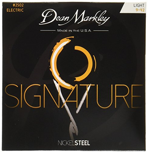 Dean Markley® »3 PACK - 2502-LT - SIGNATURE SERIES NICKELSTEEL ELECTRIC STRINGS« Saiten für E-Gitarre - Light 009/042