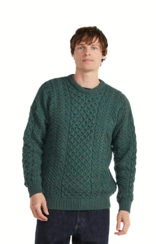Aran Woollen Mills Herren Inisheer Pullover (1er Pack)