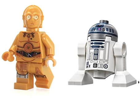 LEGO Star Wars Minifigure Droids - C-3PO and R2-D2 (75136)