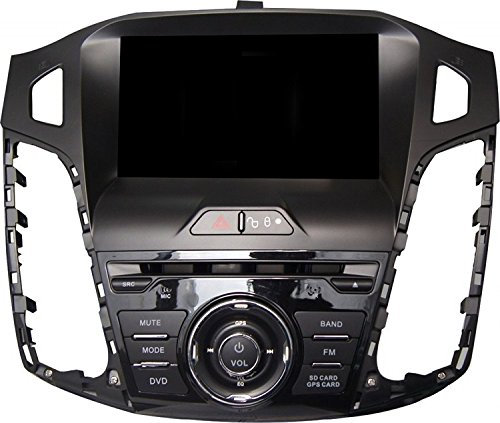 GOWE - Reproductor de DVD con pantalla capacitiva para Ford Focus 2012 con Bluetooth/RDS/3G/WIFI/iPod/SWC/Mirrorlink