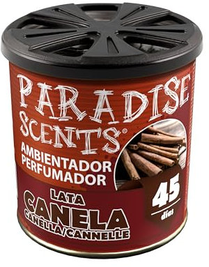 PARADISE SCENTS Paradise PER80130 Perfumador Lata Canela, Color Marron, 100 gr