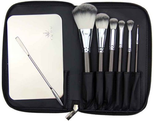 Couronne de 7 HD professionnel pinceaux maquillage Set de brosses 613