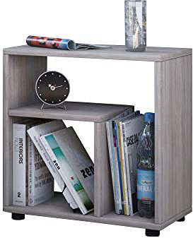 VCM Holz Beistelltisch | Couchtisch schlicht | Maße H. 55 x B. 50 x T. 30 cm | Nachttisch | Kaffeetisch - Zeito