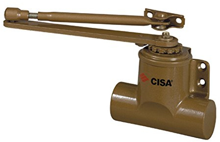 Cierrapuertas Cisa 601/T hierro fundido oro 60150 Fuerza Nº 3