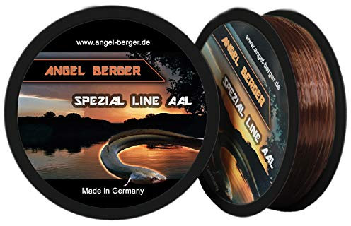 Angel-Berger Spezial Line Angelschnur Zielfischschnur Aal, Forelle, Hecht, Zander, Karpfen, Dorsch, Weissfisch (Aal, 0,30mm / 7,80Kg)