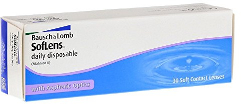 Bausch & Lomb SofLens Daily Disposable, 30 Stück, Dia: 14.20, BC: 8.60, Dioptrien: -7.00