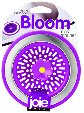 Joie Kitchen Sink Strainer Basket, Bloom Flower Design, Random Color