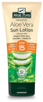 Aloe Pura Aloe Vera Sun Lotion Spf 15 200 ml