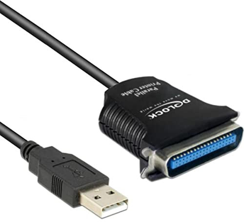 DeLock Konverter Konverter USB-parallel USB-A / Stecker - CEN36 / S 0,8m