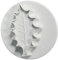 PME Veined Holly Leaf Plunger Cutter, 3X-Large Size, White