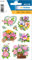 HERMA 3354 Aufkleber Rosen klein groß, 24 Stück, Blumen Sticker mit Vintage Pflanzen Motiv, Kinder Etiketten für Fotoalbum Tagebuch Poesiealbum Scrapbooking Geburtstag Dekoration Briefe DIY Basteln