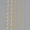 Efco 1504295 Halfbeads Acryl selbstklebend rund 3 5 7 mm 72 Stück Brillant, Gold Brilliant, 61 x 61 x 3,8 cm