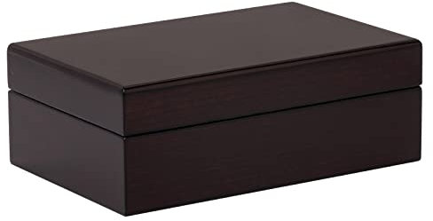 Qualität Importeure Traveler 10 10-Cigar Reise Humidor, Mahagoni