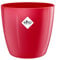elho Brussels Diamond Rund 25 - Blumentopf für Innen - Ø 25.2 x H 23.0 cm - Rot/Lovely Rot