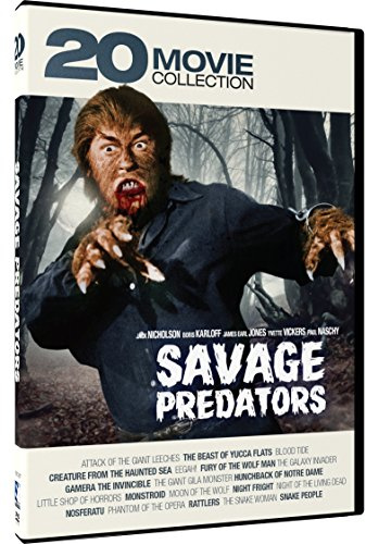 SAVAGE PREDATORS - 20 MOVIE COLLECTION DVD DVD