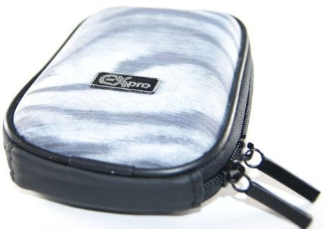 Ex-Pro® Expression Collection - Illusion Grey - Hard Clam Shock proof Digital Camera Case Bag CR51010J for Sony Cyber-Shot DSC-G1, DSC-G3, DSC-H1, DSC-H7, DSC-H9, DSC-N1, DSC-N2, DSC-P2, DSC-P32, DSC-S85, DSC-S500, DSC-S600, DSC-S650, DSC-S730, DSC-S930, DSC-S950, DSC-S980, DSC-S2100, DSC-S2000, DSC-S2100, DSC-T1, DSC-T2, DSC-T3, DSC-T5, DSC-T7, DSC-T9, DSC-T10, DSC-T20, DSC-T30, DSC-T50, DSC-T70, DSC-T77, DSC-T90, DSC-T99, DSC-T100, DSC-T200, DSC-T300, DSC-T500, DSC-T700, DSC-T900, DSC-TX1, DSC-TX5, DSC-TX9, DSC-W1, DSC-W5, DSC-W7, DSC-W12, DSC-W15, DSC-W17, DSC-W30, DSC-W35, DSC-W50, DSC-W55, DSC-W70, DSC-W80, DSC-W80 HDPR, DSC-W85, DSC-W90, DSC-W100, DSC-W110, DSC-W115, DSC-W120, DSC-W125, DSC-W130, DSC-W150, DSC-W170, DSC-W180, DSC-W200, DSC