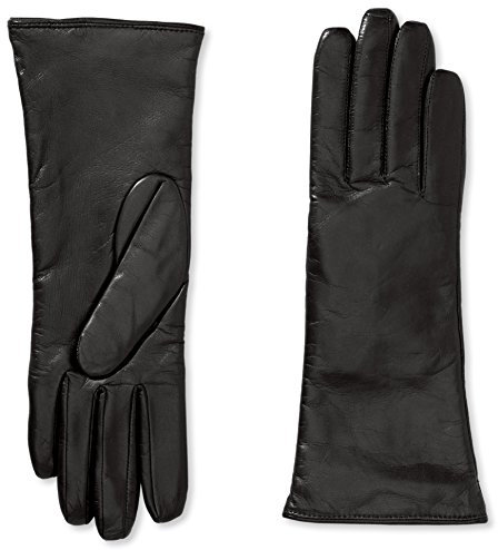 Roeckl Damen Edelklassiker Kaschmir medium Handschuhe, Schwarz (Black 000), 7.5