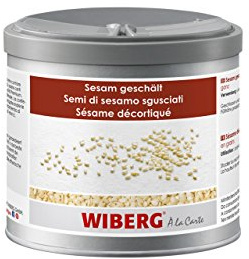 Wiberg - Sesam, geschält, 290g, Aromatresor Gewürz