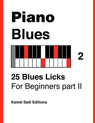 Piano Blues Vol. 2: 25 Blues Licks For Beginners part II (English Edition)