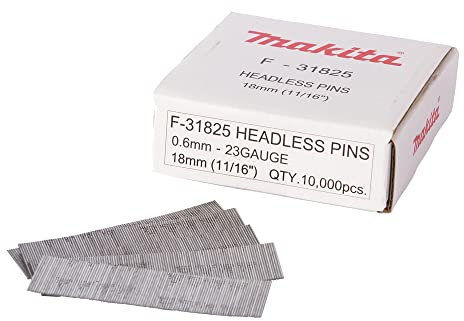 Chiodi 18 Mm Per Af201Z 10.000 Pezzi Makita F-31825
