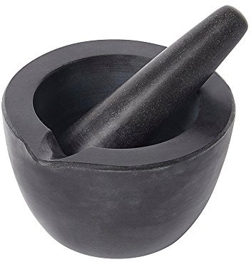 Fox Run Mortier et pilon 3875 - Marbre, noir