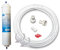 UN-1/AS5K. Wasserfilter Kühlschrankfilter für Samsung, Bosch, LG Side by Side. Externer Filter für Kühlschrank und Anschluss Set komplett
