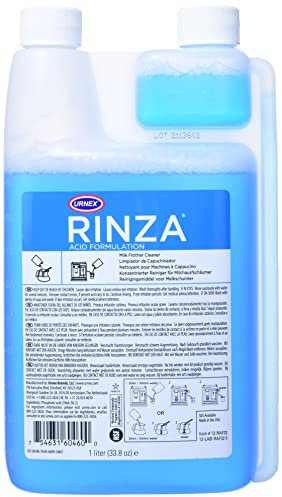 Urnex FC687 Rinza Acidic Liquid Concentrate Milk Frother Cleaner, 1.1L