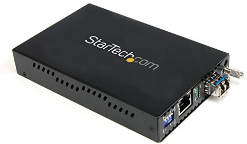 StarTech.com Convertisseur Ethernet Gigabit sur Fibre Optique MonoMode LC - 1000Mb/s - 40km (ET1000S40LC2)