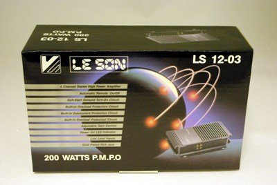 LE SON 4 CHANNEL 200 WATTS HIGH POWER AMPLIFIER