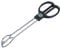 Westmark Pince à servir, Pince à griller/rôtir, Acier/plastique, longueur : 30,4 cm, Standard, Argenté/noir, 15102270
