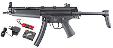 Umarex Airsoft Gewehr MP5 A5, elektrische Full-Auto Softairwaffe, Pistole mit < 0,5 Joule, für 6 mm BB Kugeln, voll automatisch