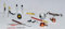 Langley Models Canal boat accessories for narrow boats OO Scale UNPAINTED Kit F6d