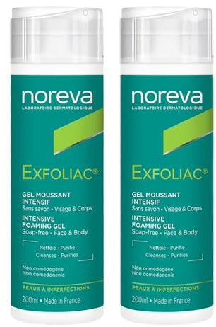 Exfoliac Foaming Gel 2 x 200ml
