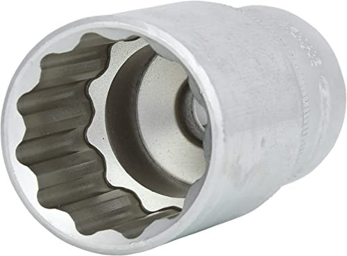 KS Tools 917.1274 Douille longue - 12 pans - 1/2 - 30 mm - CHROMEmat