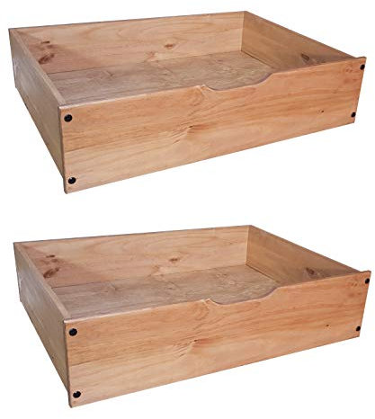 Corona Pair of Underbed Drawers