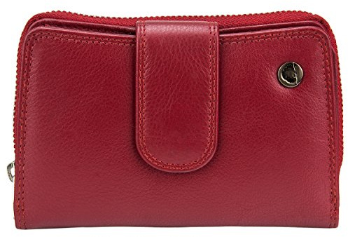 Greenburry Spongy Geldbörse Leder 8,5 cm
