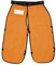 Forester Chainsaw Apron Chaps with Pocket, Orange 36 Length by Forester
