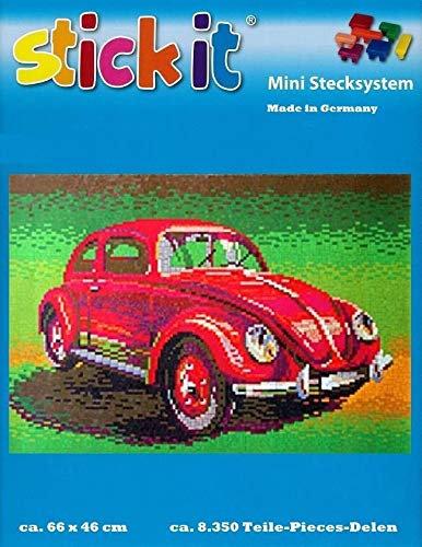 stickit Mini Stecksystem Käfer rot ca. 8.350 Teile Nr. 41141