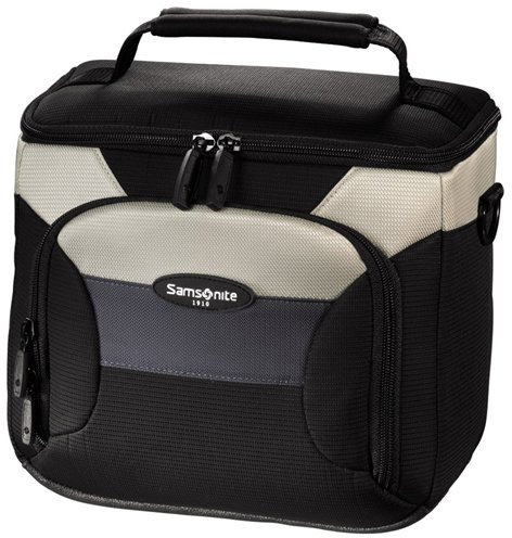 Samsonite Kameratasche Korsika 130, Schwarz/Beige