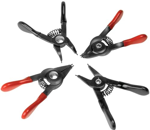 Performance Tool W88012 Mini Snap Ring Pliers Set, 4-Piece