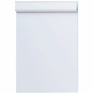 Maul A3 Schreibplatte Kunststoff Klemmer kurze Seite weiß