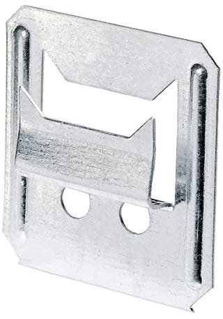 Alberts Brico-materiaux - Clip di fissaggio a pannello/250 clip + chiodi