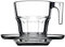 Pasabahce Casablanca 95753, Tazas de espresso con platillo, 70 ml, Conjunto de 12 (6 tazas con asa y 6 platillos), transparente